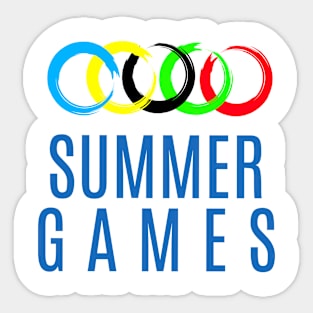 SUMMER OLYMPICS GAMES Sticker